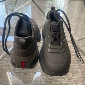 Gray Prada sneakers